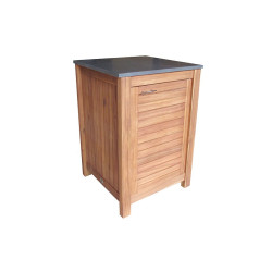 Fonteyn | BBQ Module | Kast 1-deurs 62 | Teak Bruin